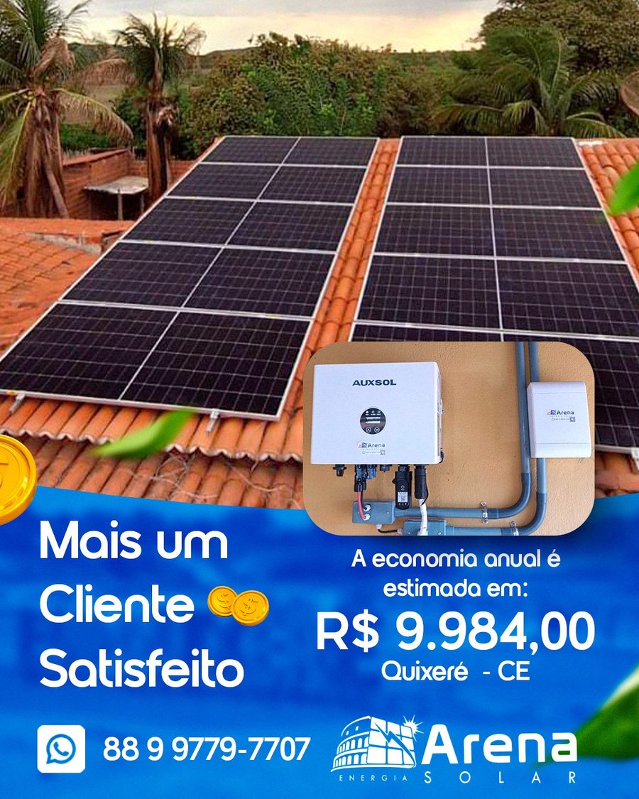 Instalação residencial em Quixeré - CE